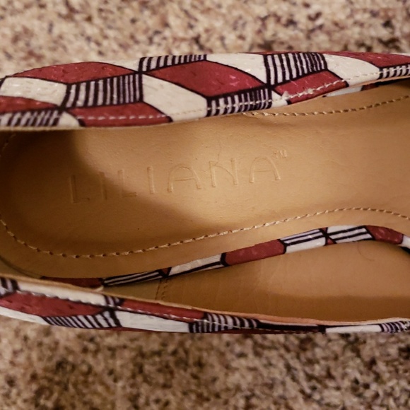 NWOT Platform Checkered Stilletos - Picture 7 of 8